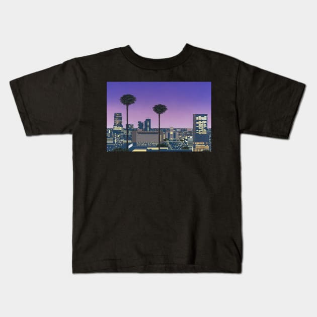 hiroshi nagai Kids T-Shirt by QualityArtFirst